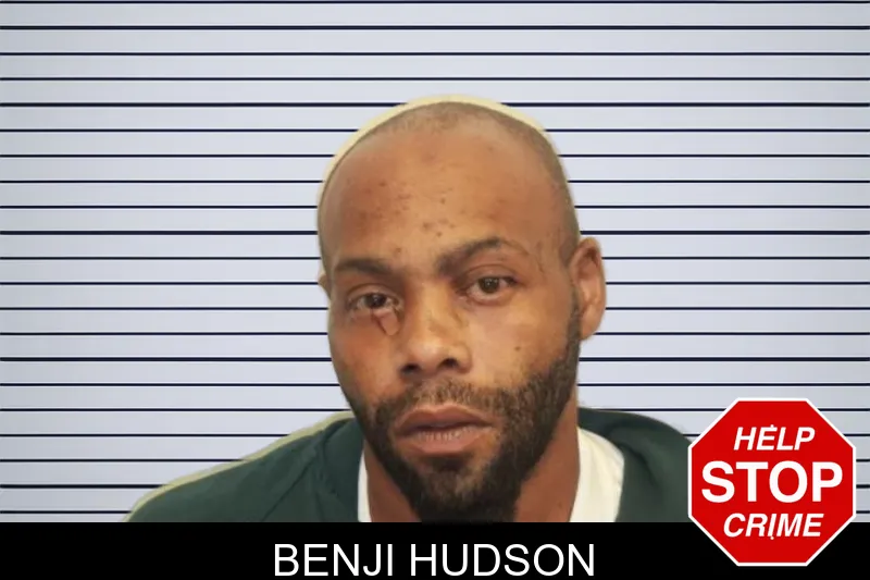 Benji Hudson mugshot