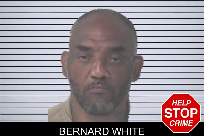 Bernard White mugshot