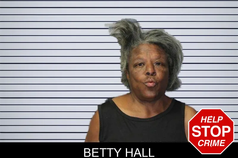 Betty Hall mugshot