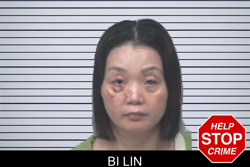 Bi Lin mugshot