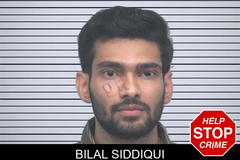 Bilal Siddiqui mugshot