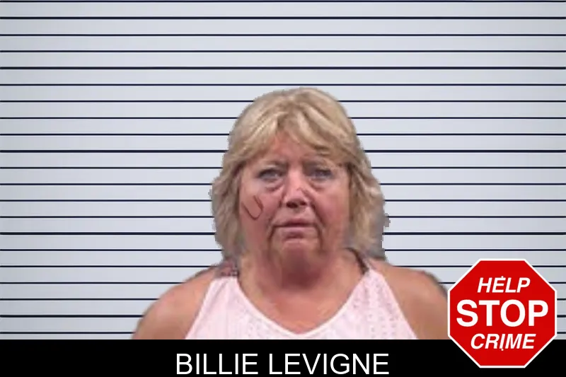 Billie Levigne mugshot