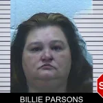 Billie Parsons mugshot – Jackson County , Georgia Billie Parsons mugshot