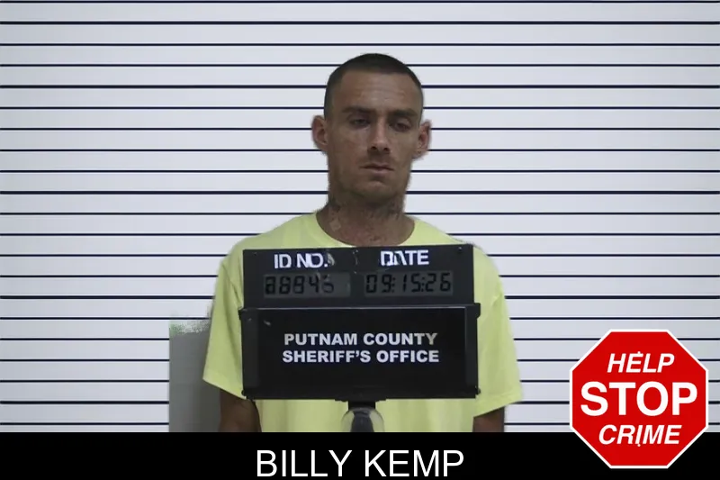Billy Kemp mugshot – Putnam County , Georgia Billy Kemp mugshot
