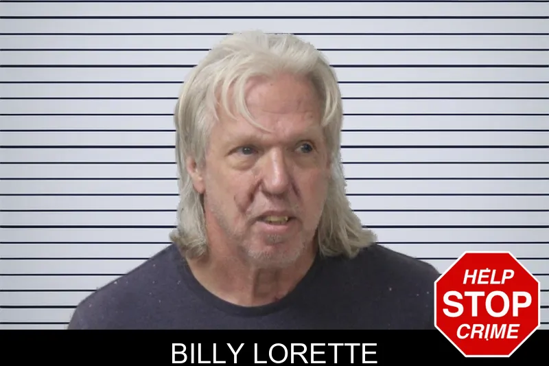 Billy Lorette mugshot