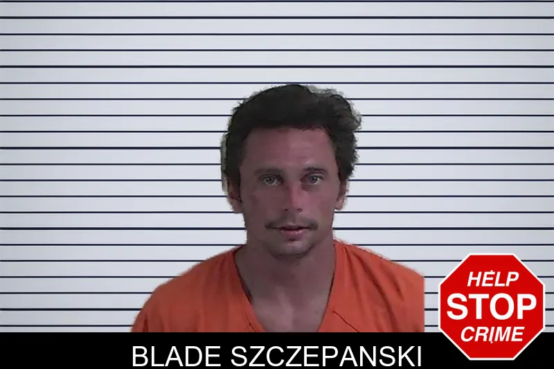 Blade Szczepanski mugshot
