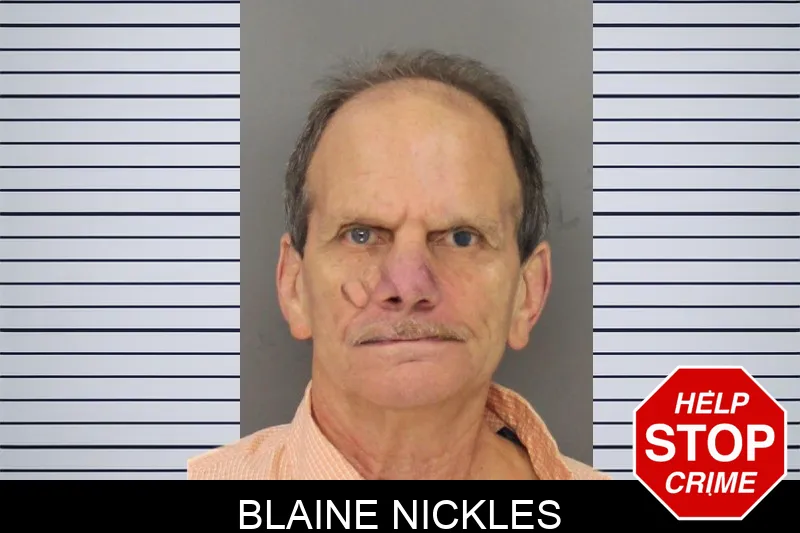 Blaine Nickles mugshot