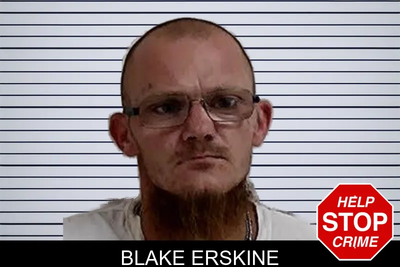 Blake Erskine mugshot