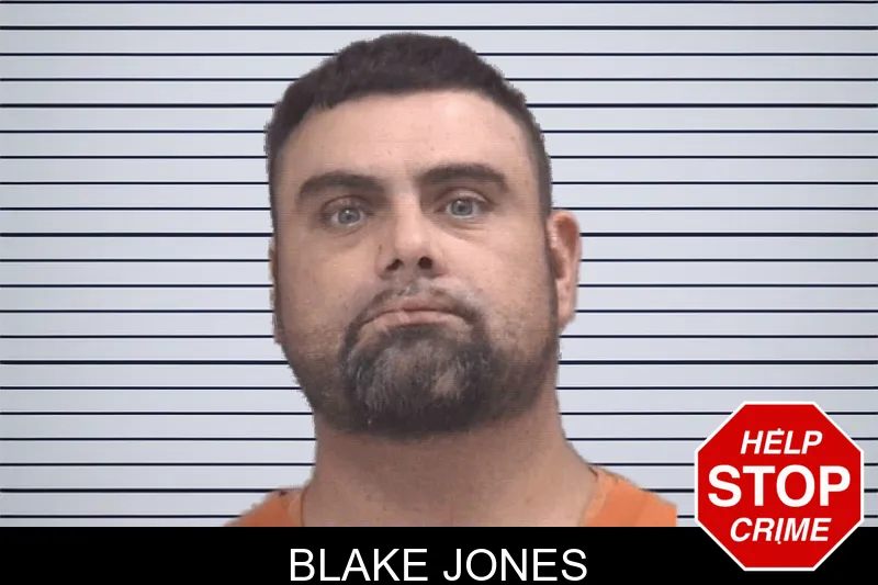 Blake Jones mugshot