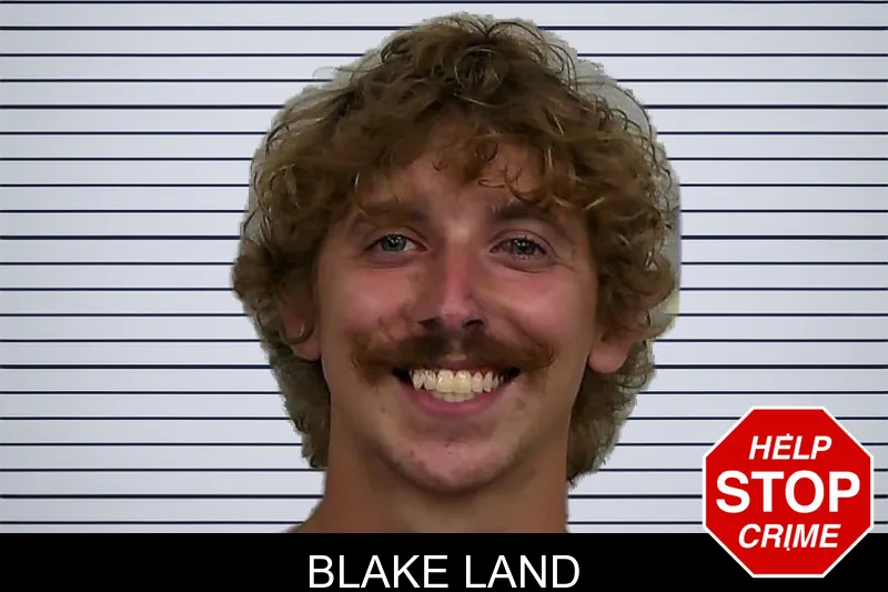 Blake Land mugshot