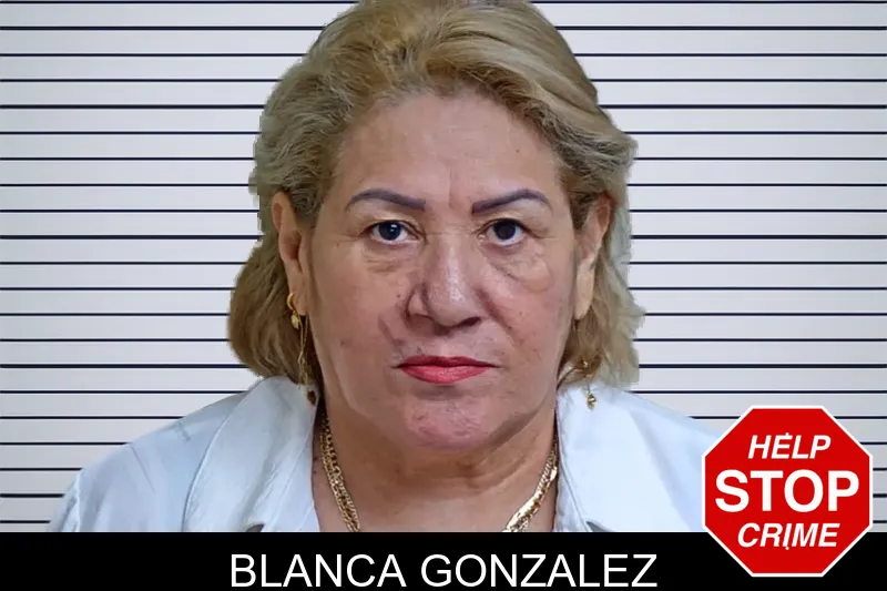 Blanca Gonzalez mugshot