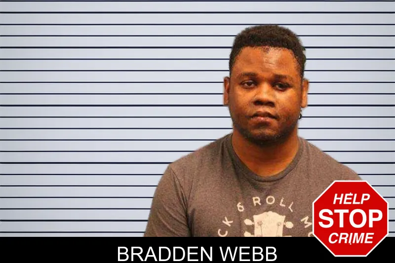 Bradden Webb mugshot