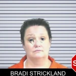 Bradi Strickland mugshot