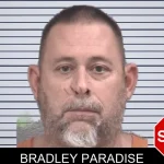 Bradley Paradise mugshot