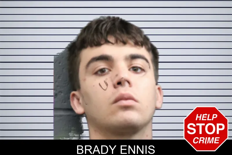 Brady Ennis mugshot – Forsyth County , Georgia Brady Ennis mugshot