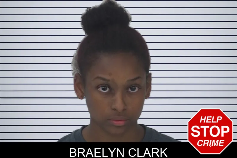Braelyn Clark mugshot