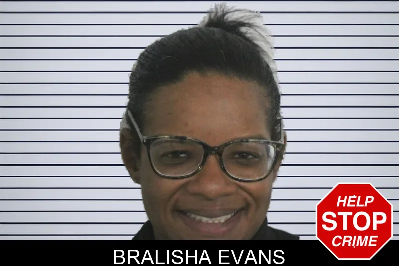 Bralisha Evans mugshot
