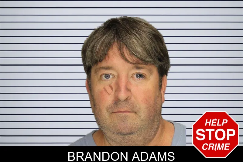 Brandon Adams mugshot