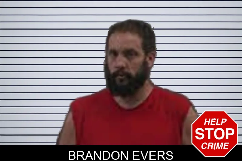Brandon Evers mugshot