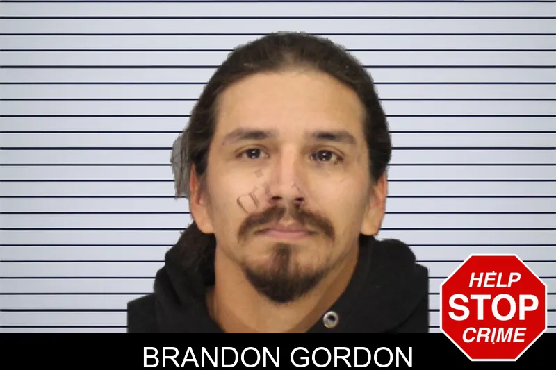 Brandon Gordon mugshot