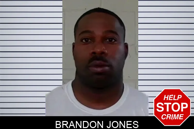 Brandon Jones mugshot