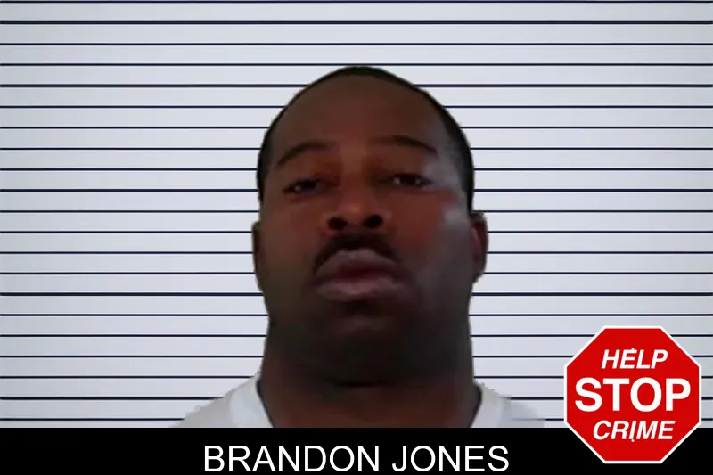 Brandon Jones mugshot