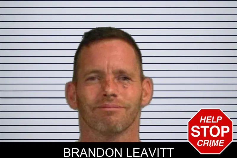 Brandon Leavitt mugshot