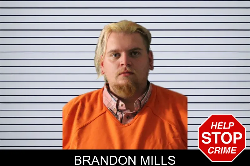 Brandon Mills mugshot – Lumpkin County , Georgia Brandon Mills mugshot
