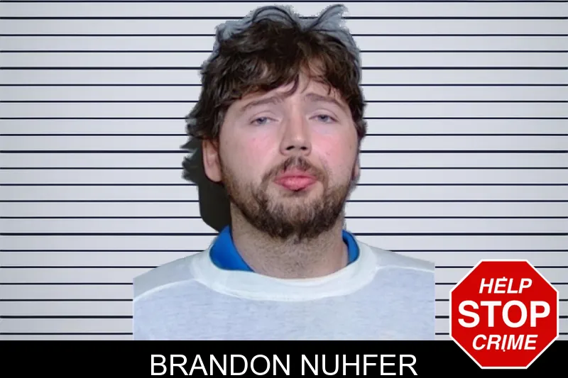 Brandon Nuhfer mugshot
