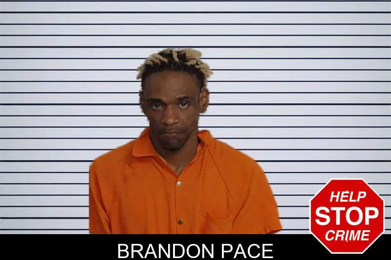 Brandon Pace mugshot