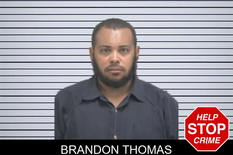Brandon Thomas mugshot – Dougherty County , Georgia Brandon Thomas mugshot