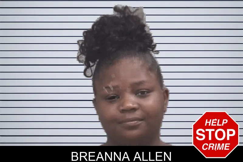 Breanna Allen mugshot