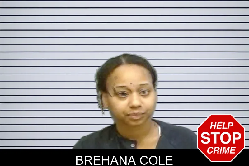 Brehana Cole mugshot