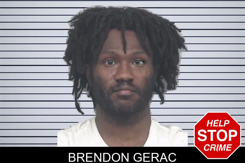 Brendon Gerac mugshot
