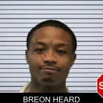 Breon Heard mugshot – Ware County , Georgia Breon Heard mugshot