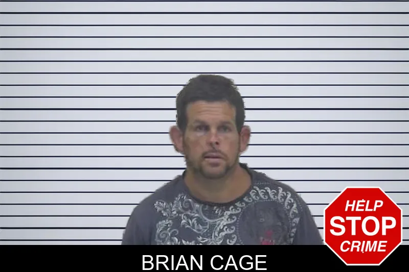 Brian Cage mugshot – Coffee County , Georgia Brian Cage mugshot