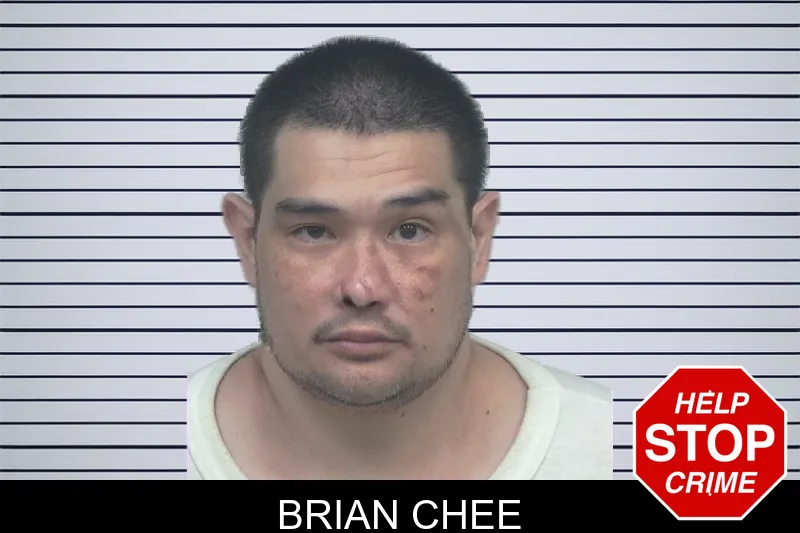 Brian Chee mugshot