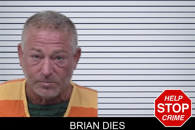 Brian Dies mugshot