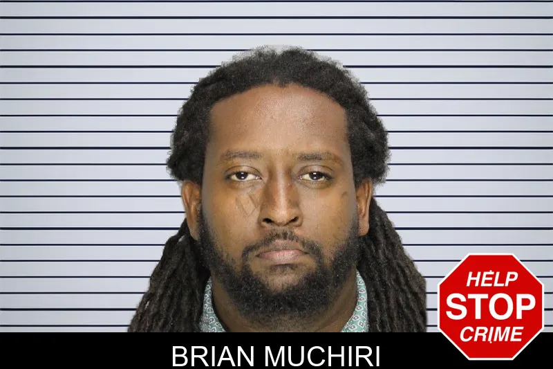 Brian Muchiri mugshot
