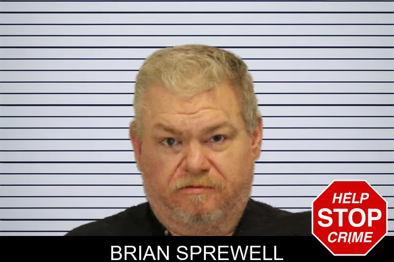 Brian Sprewell mugshot