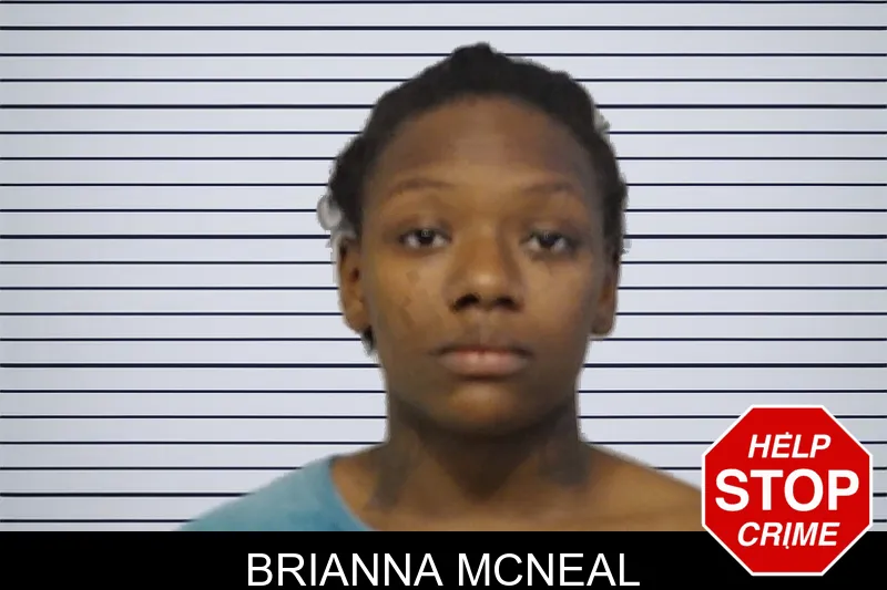 Brianna McNeal mugshot