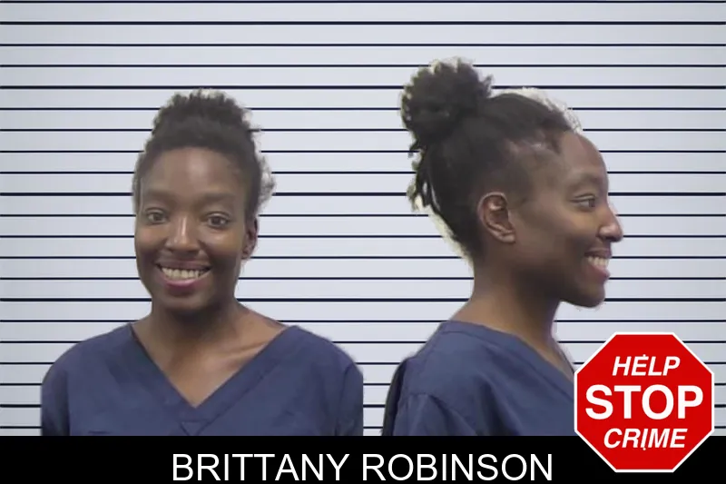 Brittany Robinson mugshot