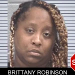 Brittany Robinson mugshot