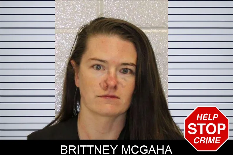 Brittney McGaha mugshot