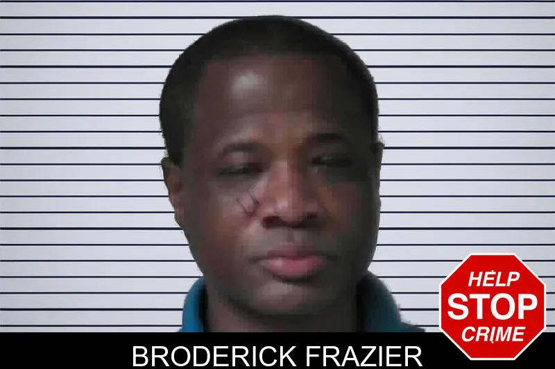 Broderick Frazier mugshot