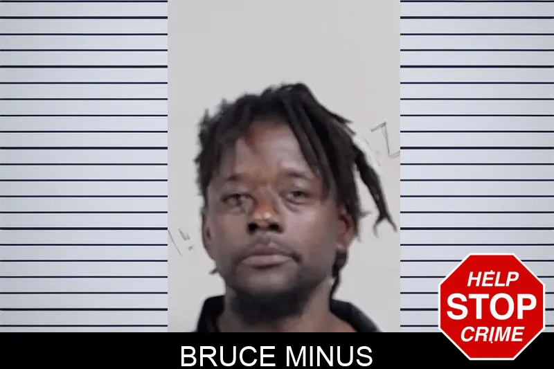 Bruce Minus mugshot