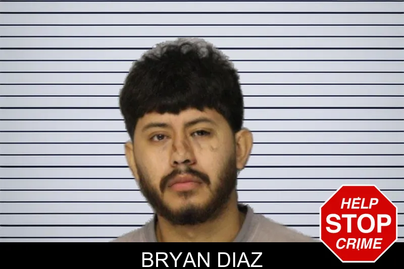 Bryan Diaz mugshot – Hall County , Georgia Bryan Diaz mugshot