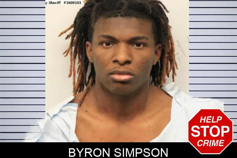 Byron Simpson mugshot