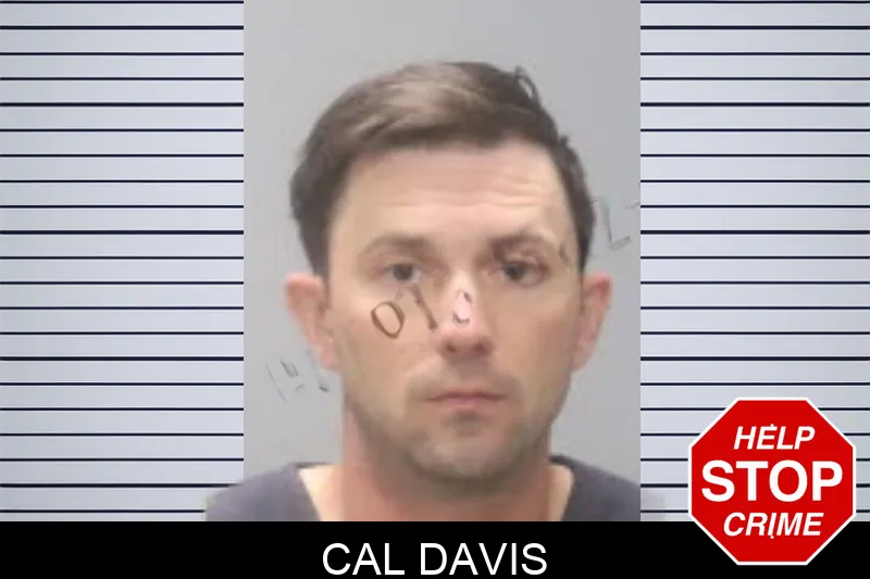 Cal Davis mugshot
