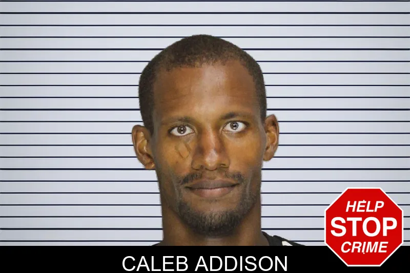 Caleb Addison mugshot